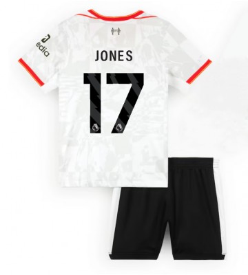 Liverpool Curtis Jones #17 Tercera Equipación Niños 2024-25 Manga Corta (+ Pantalones cortos)